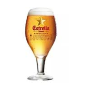 Caña cerveza Estrella Damm